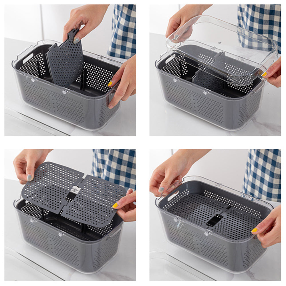 22-in-1 Vegetable Fruit Chopper Slicer with 13 Stainless Steel Blades