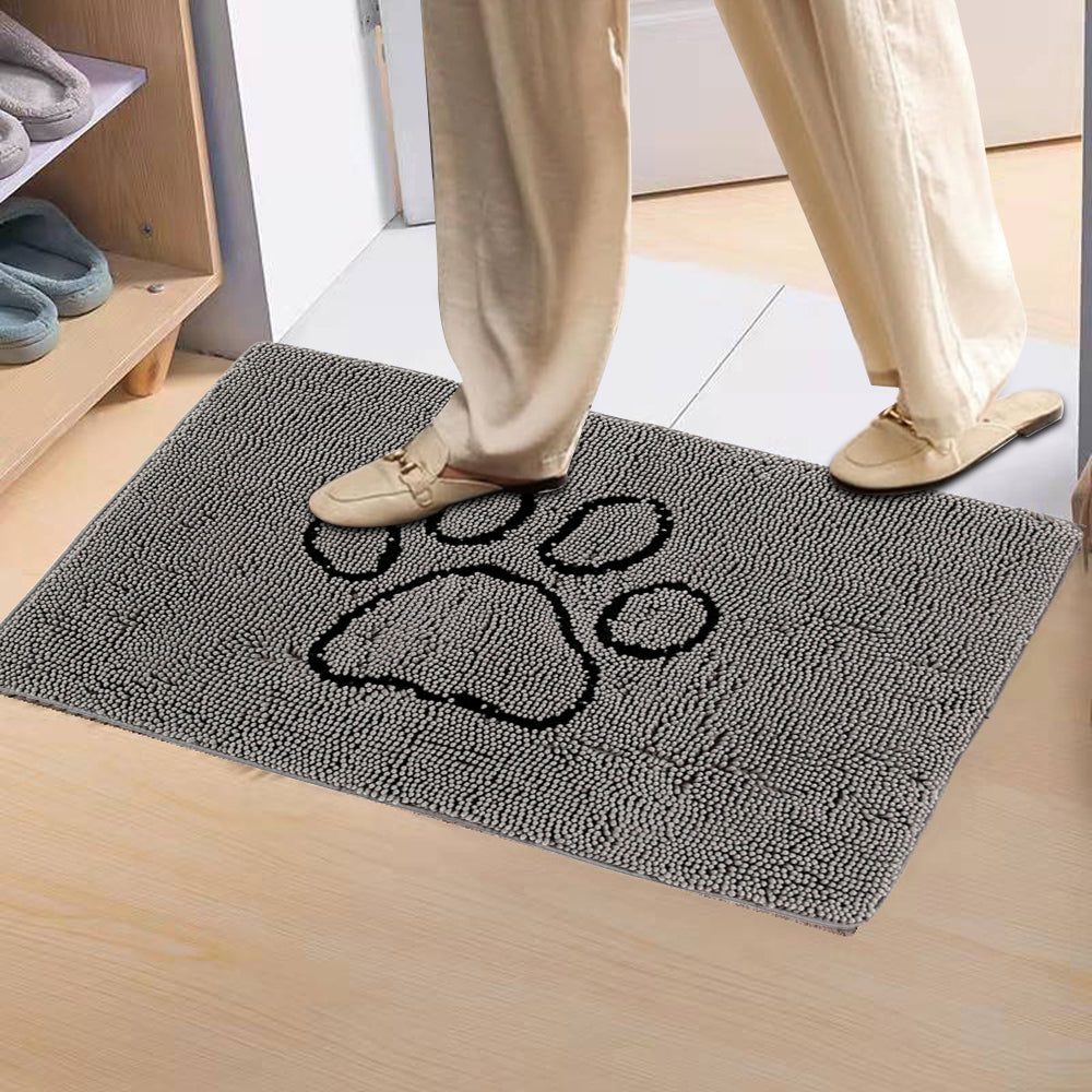43x61cm Pet Dog Highly Absorbent Chenille Door Mat
