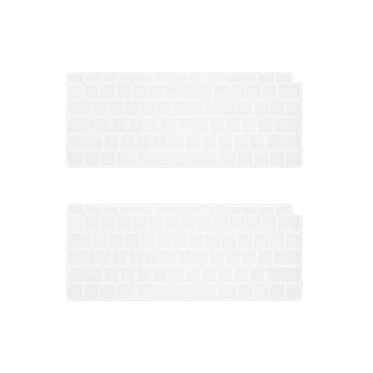 2Pcs Clear Silicone Keyboard Cover Skin for Apple Macbook Pro 14