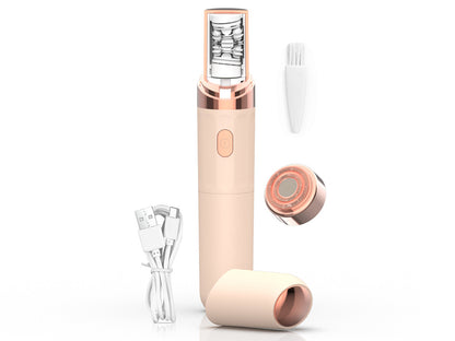 2-In-1 Electric Hair Epilator USB Rechargeable Hair Removal Hair Remover