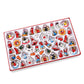48pcs Wooden Christmas Tree Ornaments Set for Holiday Decoration