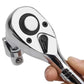 72 Tooth Ratchet Wrench Short Handle for Garage and Auto Repair