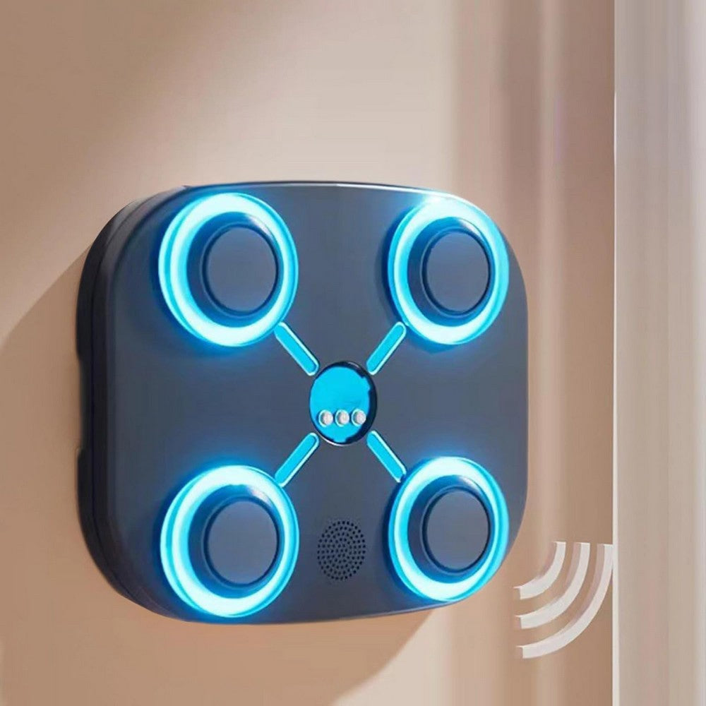 Bluetooth Music Boxing Machine with Glove Wall Mounted Punching Pad Boxing Target