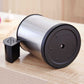 360 Degree Rotating Stainless Steel Kitchen Utensil Holder with Drain Holes