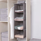 Hanging Organizer Wardrobe Shirt Organizer Door Hanger Organizer