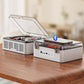 Retro CD Player Multifunctional Music Player with Bluetooth FM Radio for Home Use