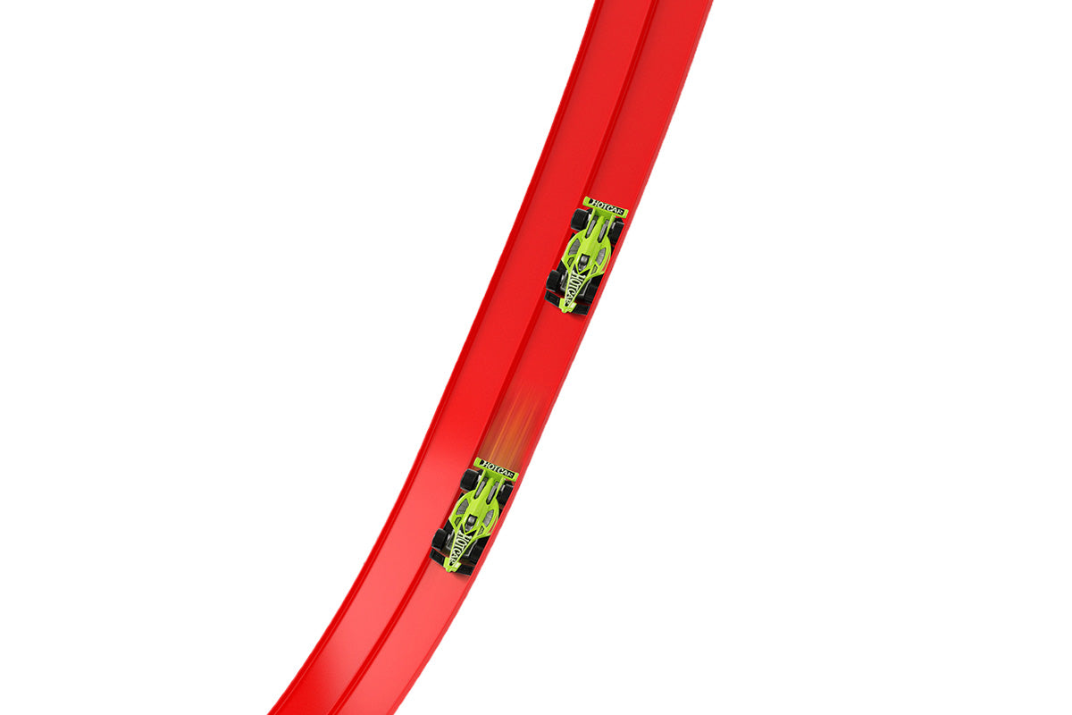 Five Meter Dual Lane Gravity Racing Track Set