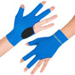 1 Pair Three Finger Billiards Gloves For Left Hand Pool And Snooker