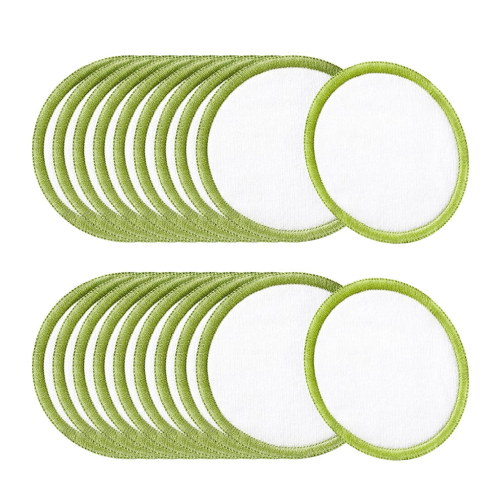 40Pcs Reusable Makeup Remover Pads with a Mesh Bag and Storage Box