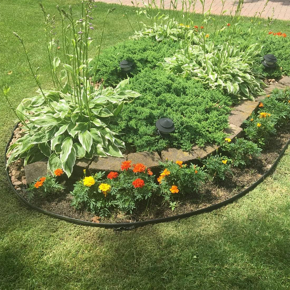 Flexible PE Landscape Edging Border Garden Lawn Separation Strip