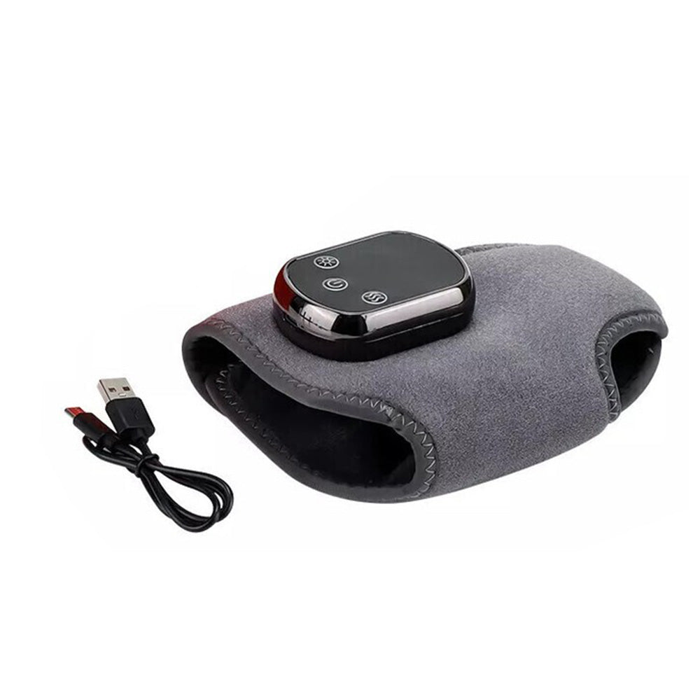 Electric Ankle Massager with Vibration Infrared Heat 5 Settings Rechargeable