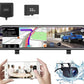 12-inch 4K Streaming Rearview Mirror Dash Cam with Dual Lens & Night Vision