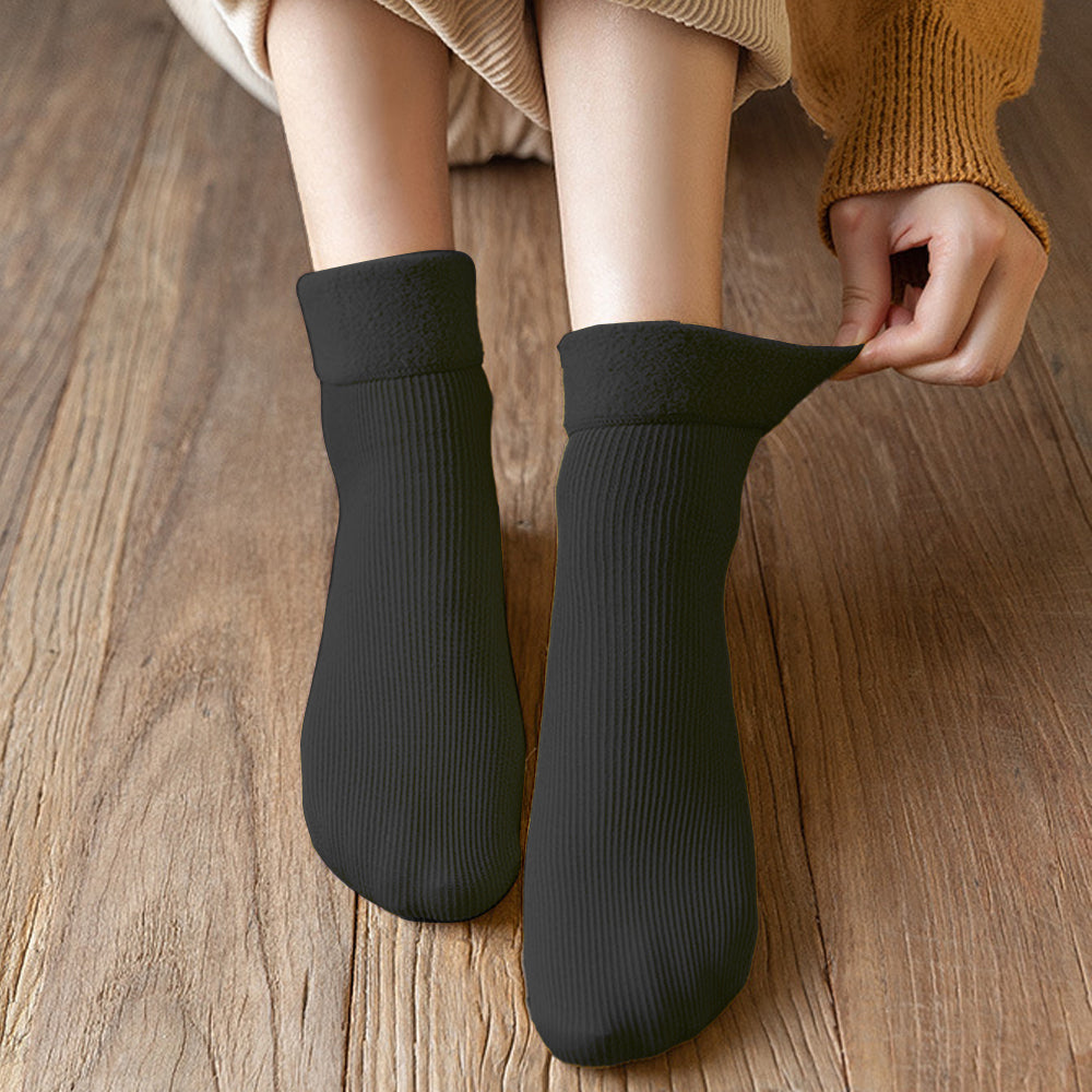 3 Pair Women Warm Plush Thermal Socks Thick Winter Snow Boot Socks