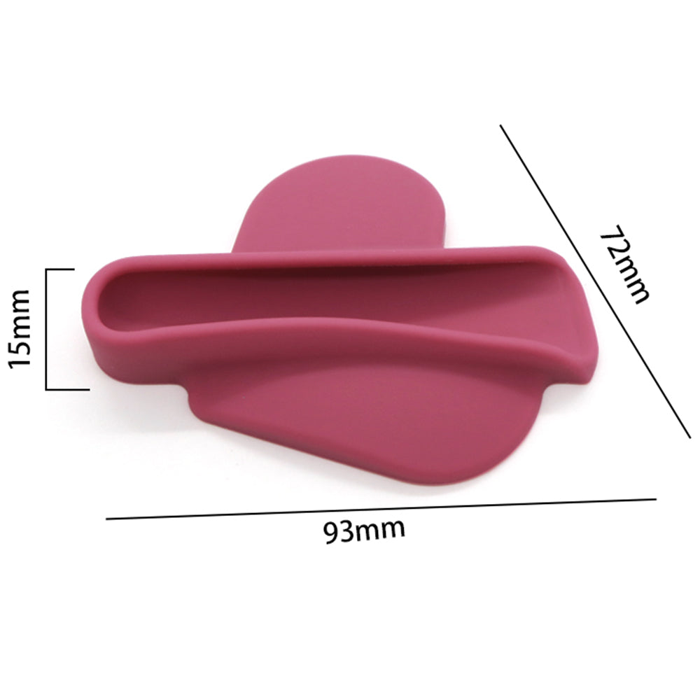 2Pcs Holder for Rhode Skin Lip Lipstick Holder for Phone Case Peel and Stick Silicone Cover