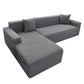 Elastic Full-Cover T-Shaped Jacquard Universal Sofa Slipcover for 1-4 Seater