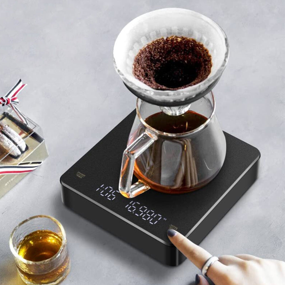 Kitchen Electronic Digital Coffee Scale Timer High Precision Espresso Scale