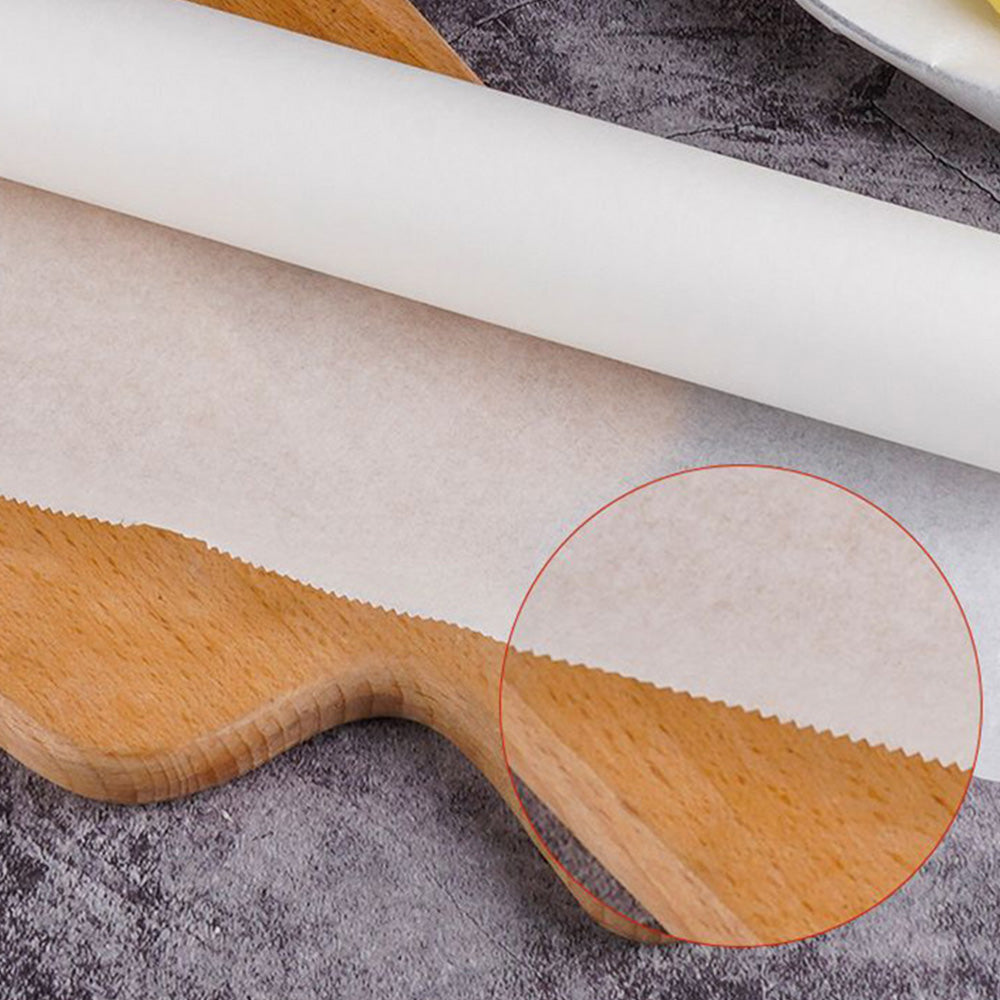 50m Unbleached Baking Paper Non-Stick for Air Fryer Grilling Steaming Bread Cookie