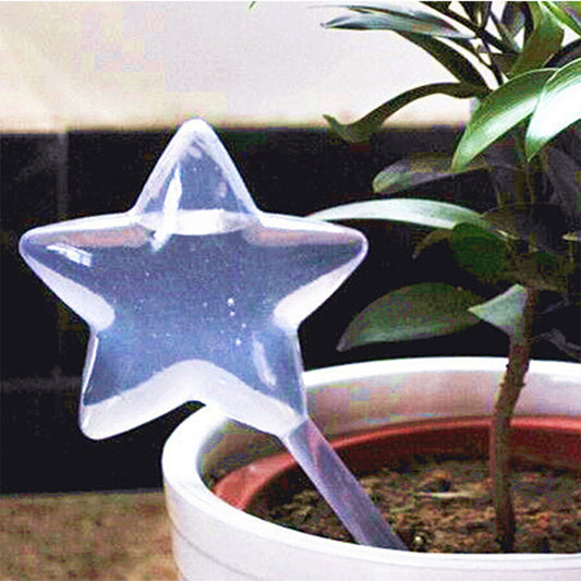 Star Shaped Self Watering Plant Spikes Automatic Watering Stakes for Succulents