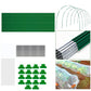 85Pcs Set Garden Netting Kit for Raised Beds Fiberglass Garden Hoops Bird Barrier Protection