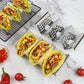 4Pcs Stainless Steel Taco Holder Hold 2 or 3 Tortillas