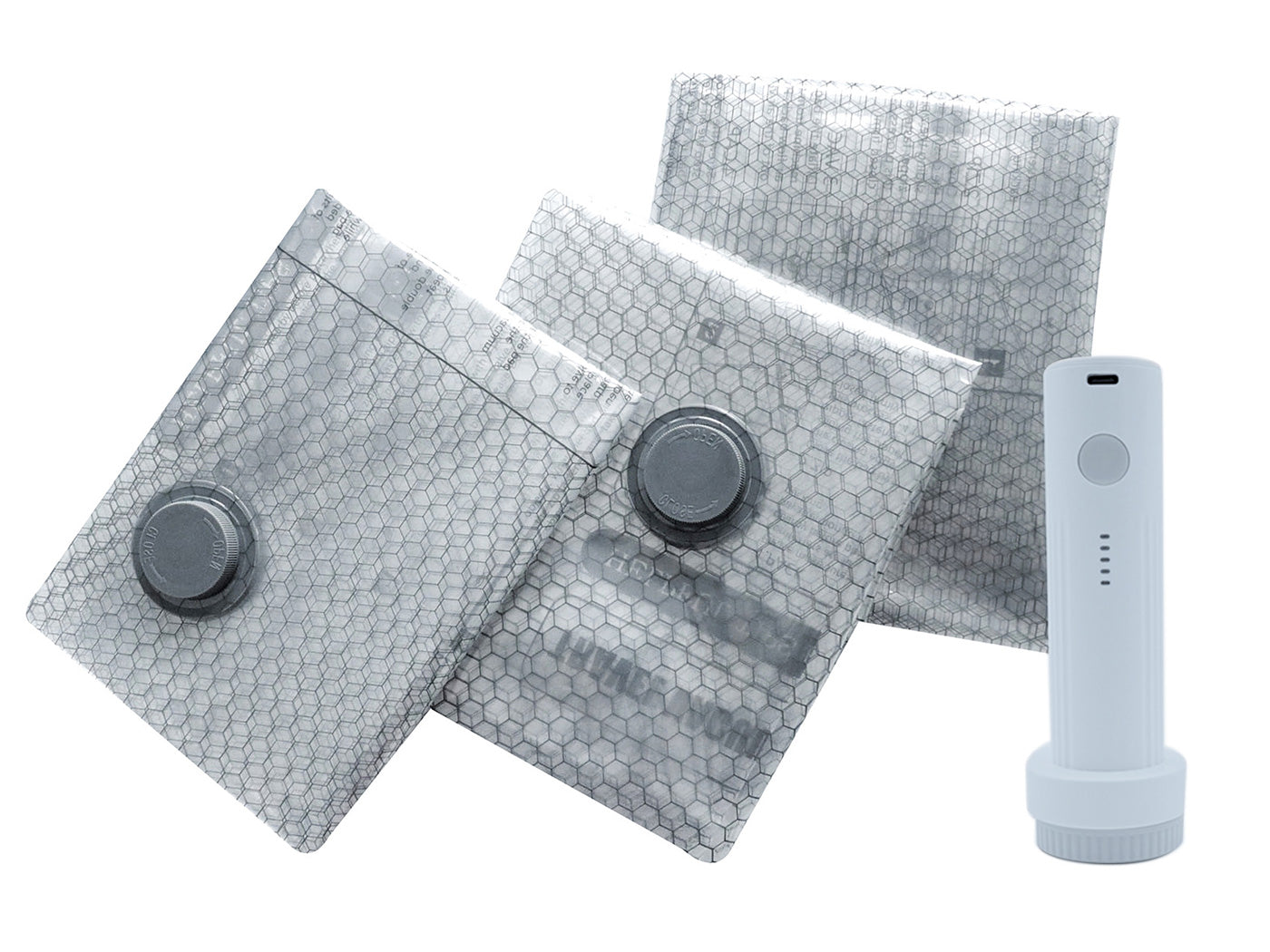 12Pcs Travel Vacuum Storage Bags with Electric Pump Space Saver Packing Bags