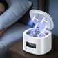 55kHz 350ml Rechargeable Ultrasonic Cleaner with Blue Light 3 Modes