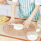 Thick Silicone Pastry Mat Non Stick Baking Dough Mat for Kitchen