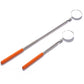 2Pcs 360 Adjustable Angle Telescopic Inspection Mirror for Car