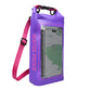 Waterproof Dry Bag Roll Top Crossbody Shoulder Bag with Phone Pouch