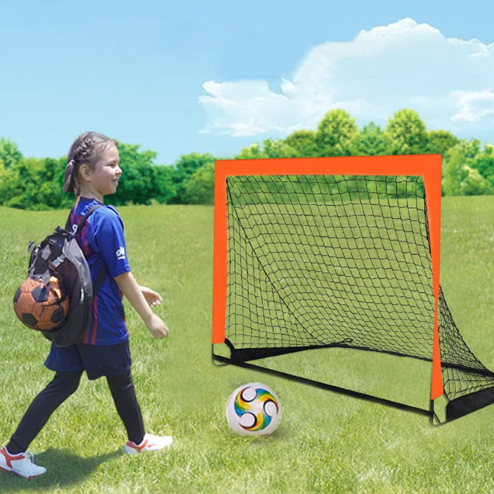 120 x 90 x 90CM Portable Kids Soccer Goal Net  for Backyard