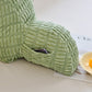 Bedside Backrest Cushion with Armrests Pocket and Washable Cover