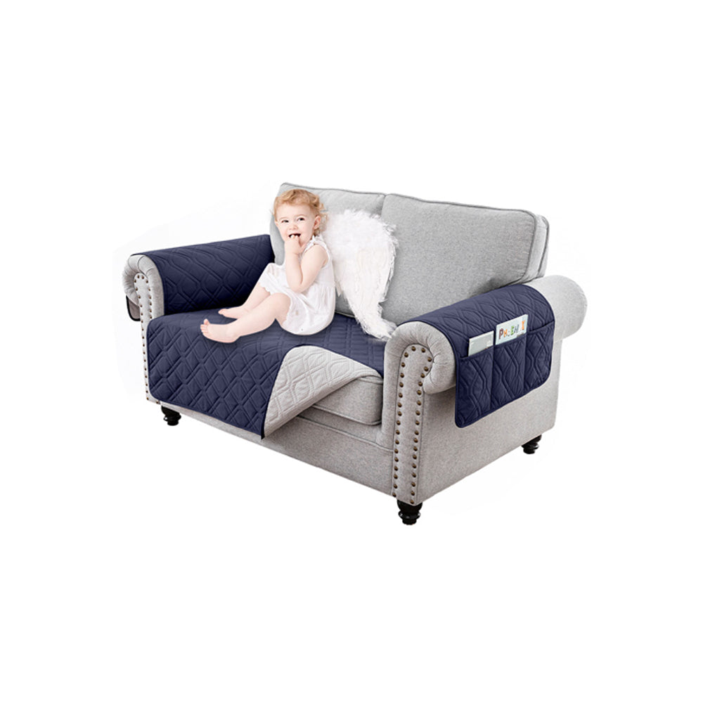 2Pcs Water Resistant Non-Slip Split Recliner Couch Cover Sofa Chair Slipcovers