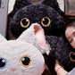3-in-1 Pillow Blanket Hand Warmer Cat Head Shaped Cushion