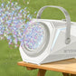 Portable Automatic Bubble Maker Machine Blower LED Light for Parties Wedding