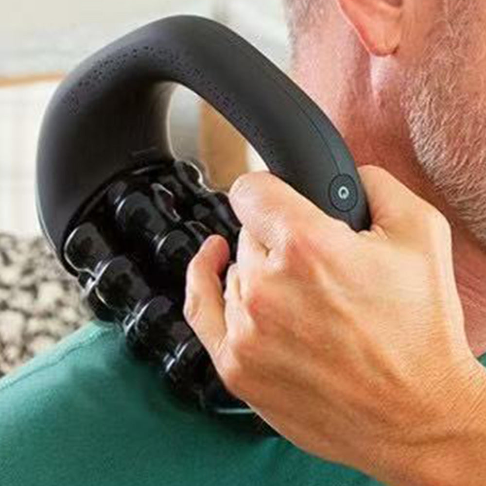 Electric Handheld Roller Tool with 6 Rotating Rollers 3 Speeds Rechargeable
