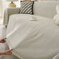 Sofa Throw Rug Cover Large Blanket for Couch Furniture Protector-Beige