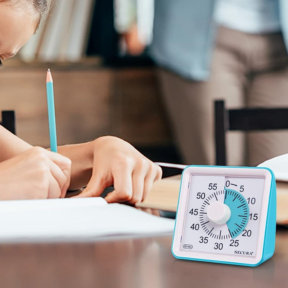 60-Minute Visual Countdown Time Management Clock