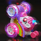 Remote Control Car 360-degree Rotating 4WD RC Stunt Twist Cars LED Lights