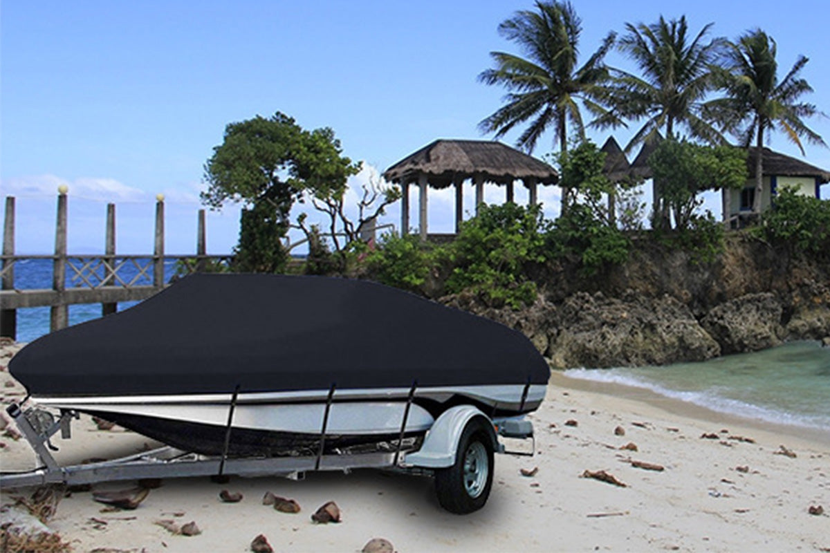 Heavy Duty Marine Grade Trailerable Open Boat Cover Waterproof