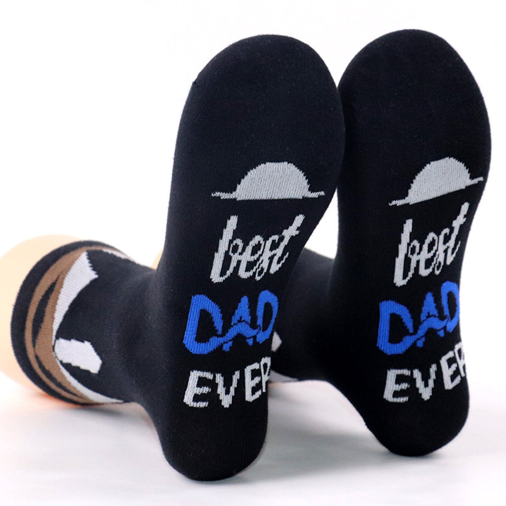 2Pairs Father's Day Funny Socks for Dad