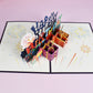 3D Pop Up Happy Birthday Card with Envelope