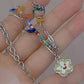 4pcs Women's Pendant Necklace Trendy Hoodie Sweater Chain