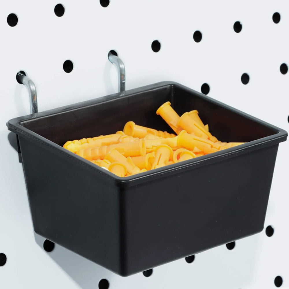 140Pcs Pegboard Hook Set with Brackets Bins Trays Wall Organizer for Garage Workshop