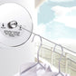 9 Feet Stainless Steel Retractable Clothesline for Indoor Bathroom Drying