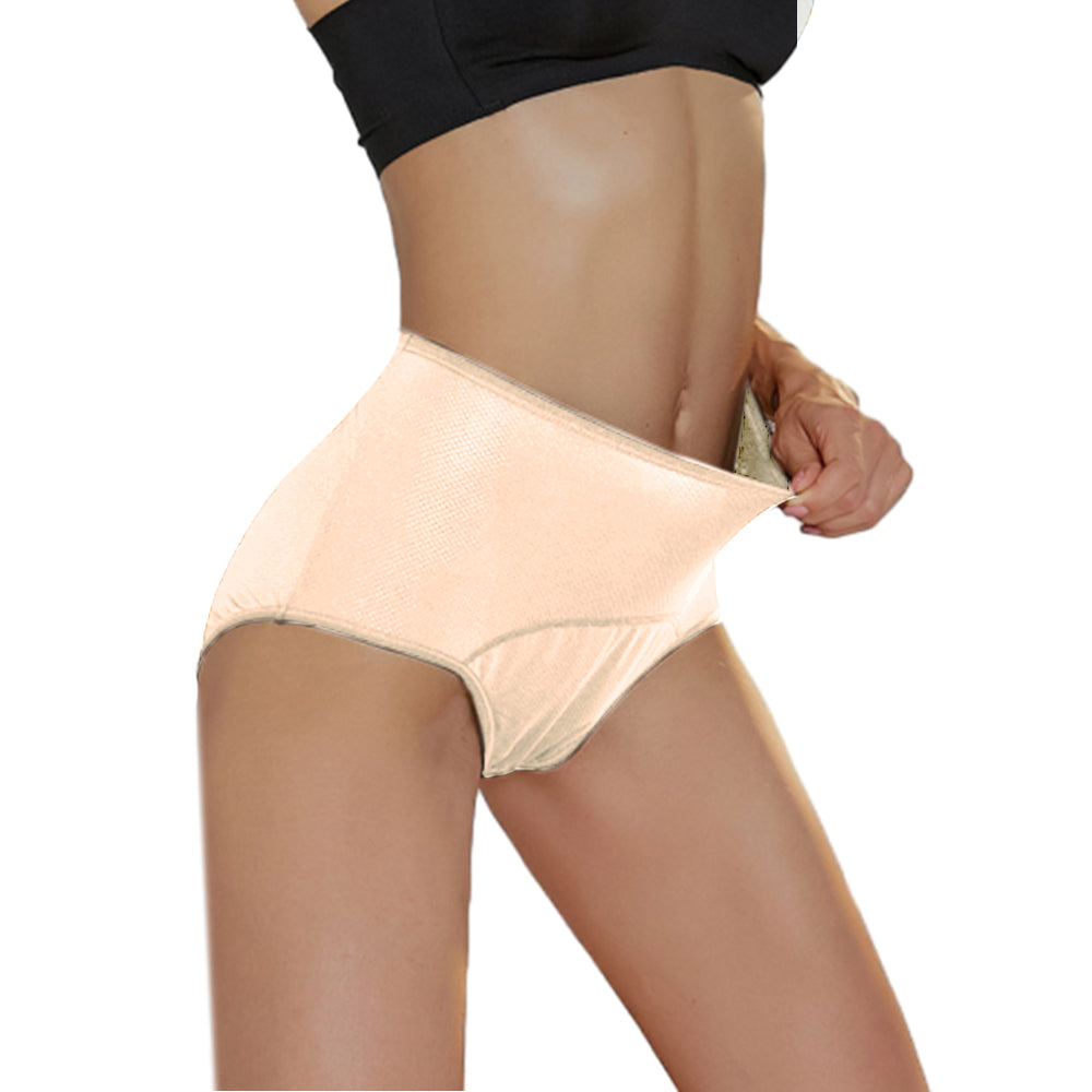 3Pcs Women Menstrual Period Underpants Nylon Panties Leakproof Briefs
