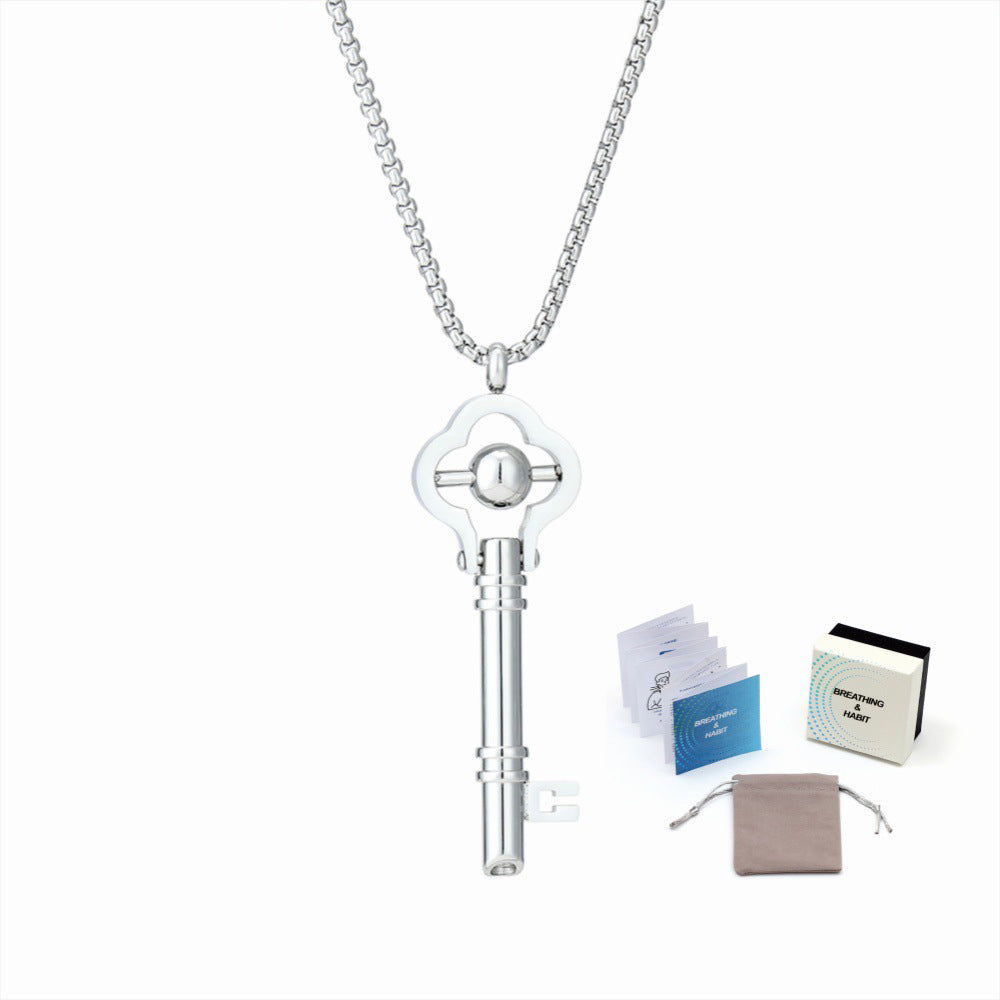 Stress Relief Breathing Pendant Necklace