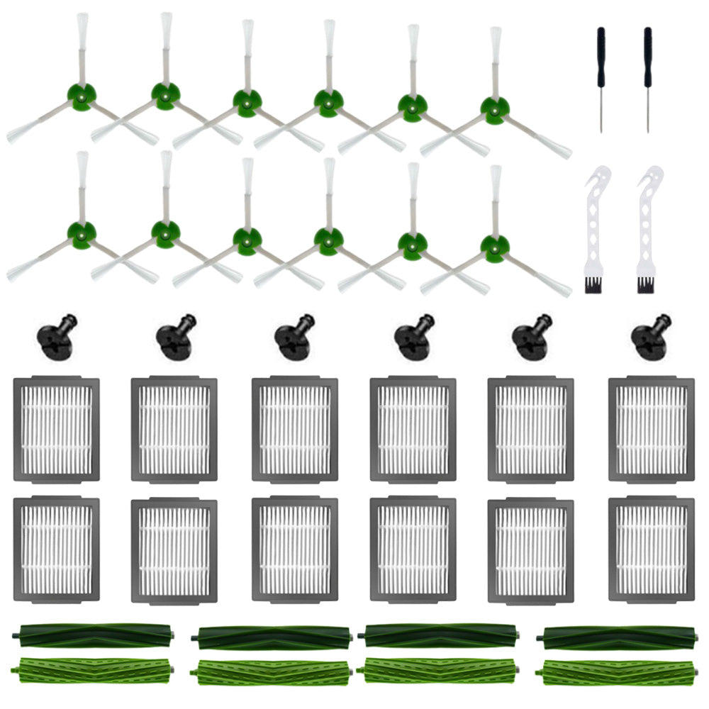 24PCS Brush Filter Kit Replacement Parts For Roomba J And E And I Series