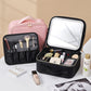 25x10.5x23CM Travel Makeup Storage Bag with Mirror and Light