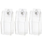 3 Pack Clear Remote Control Holder Wall Mount Organizer for TV AC Phone Glasses