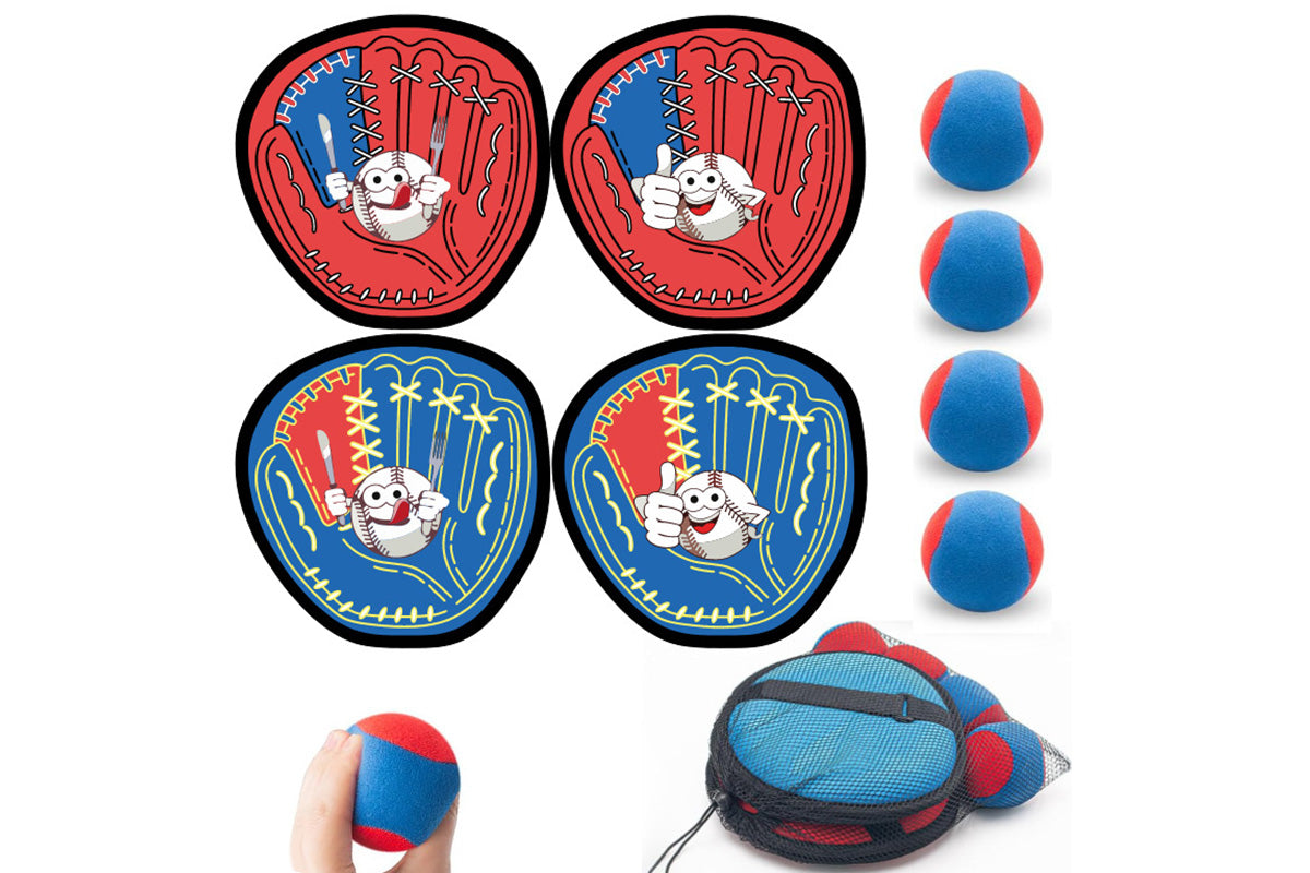 Toss and Catch Ball Game Baseball Glove and Catch Ball Toys for Ages 6